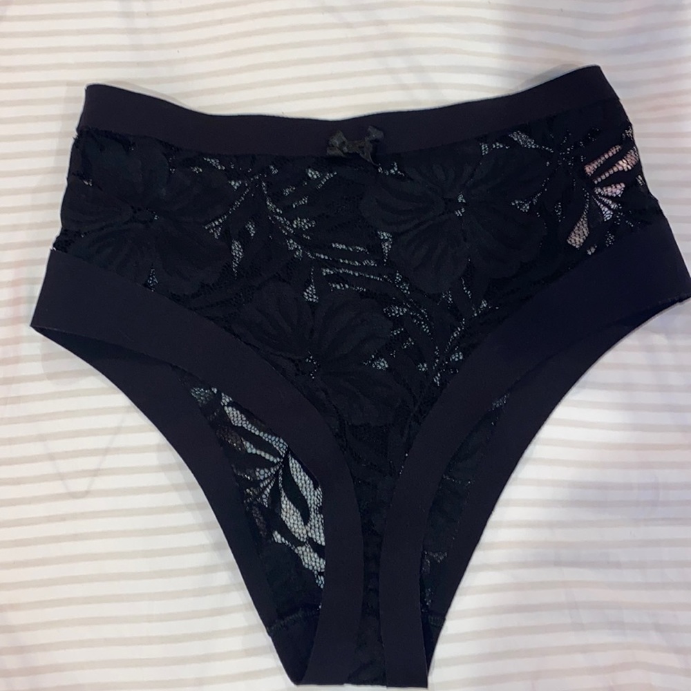 Agent Provocateur Audrey Big Brief Floral Lace High Waisted Panties